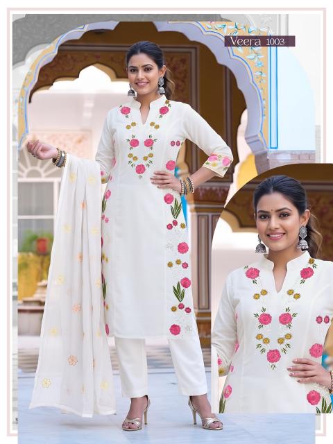 Desi kudi veera 3 pcs kurtis singles wholesale